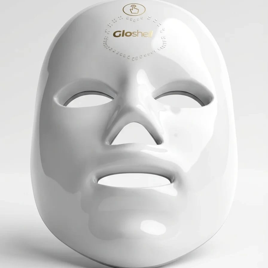 GloShell Eye LED 4.0 Light Therapy Mask, studio photograph 2 of 5