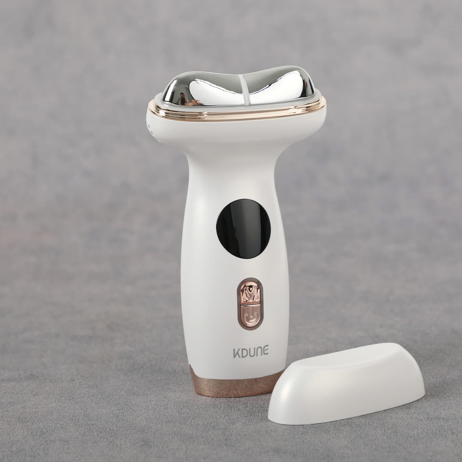 Kdune 7-in-1 Face & Neck Massager — Zinc-alloy cooling plate