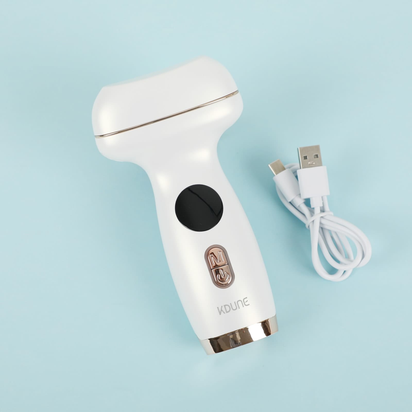 Kdune 7-in-1 Face & Neck Massager — USB-C charging